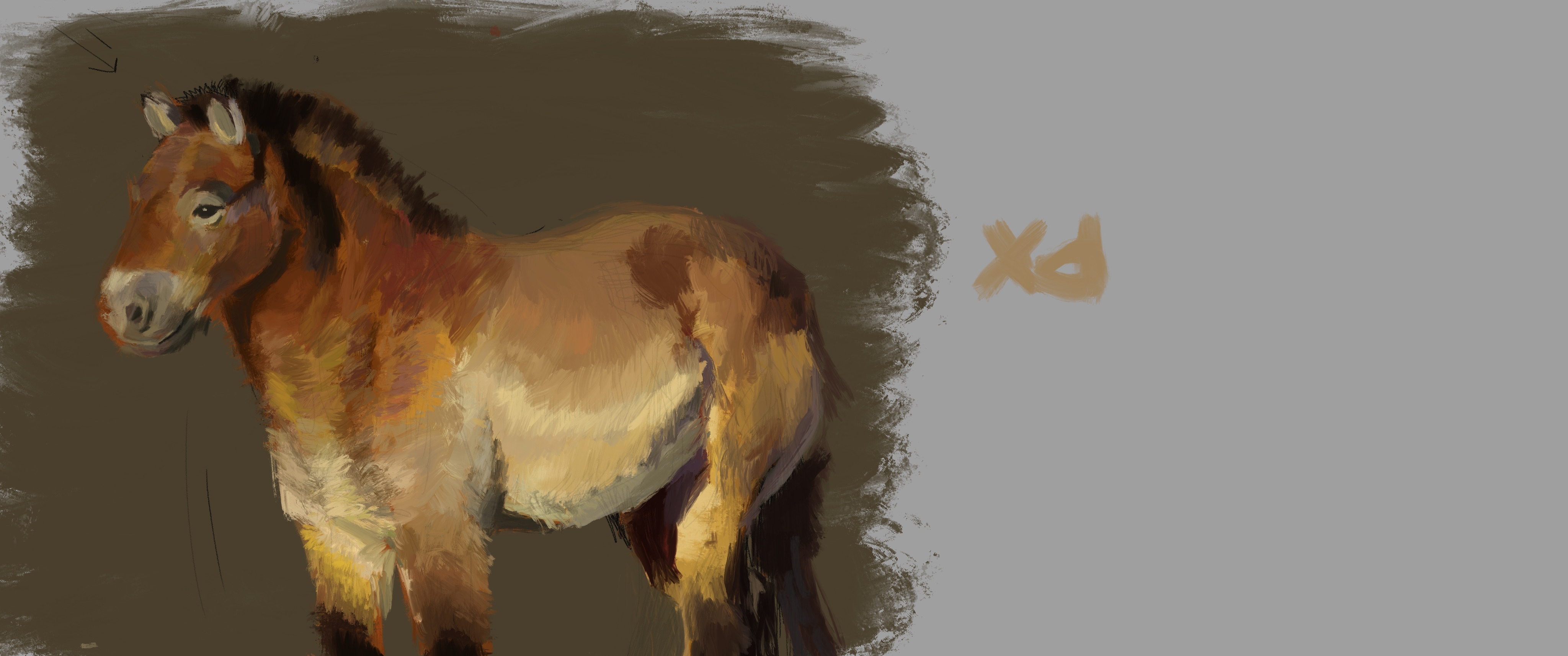 real horse painting 2025