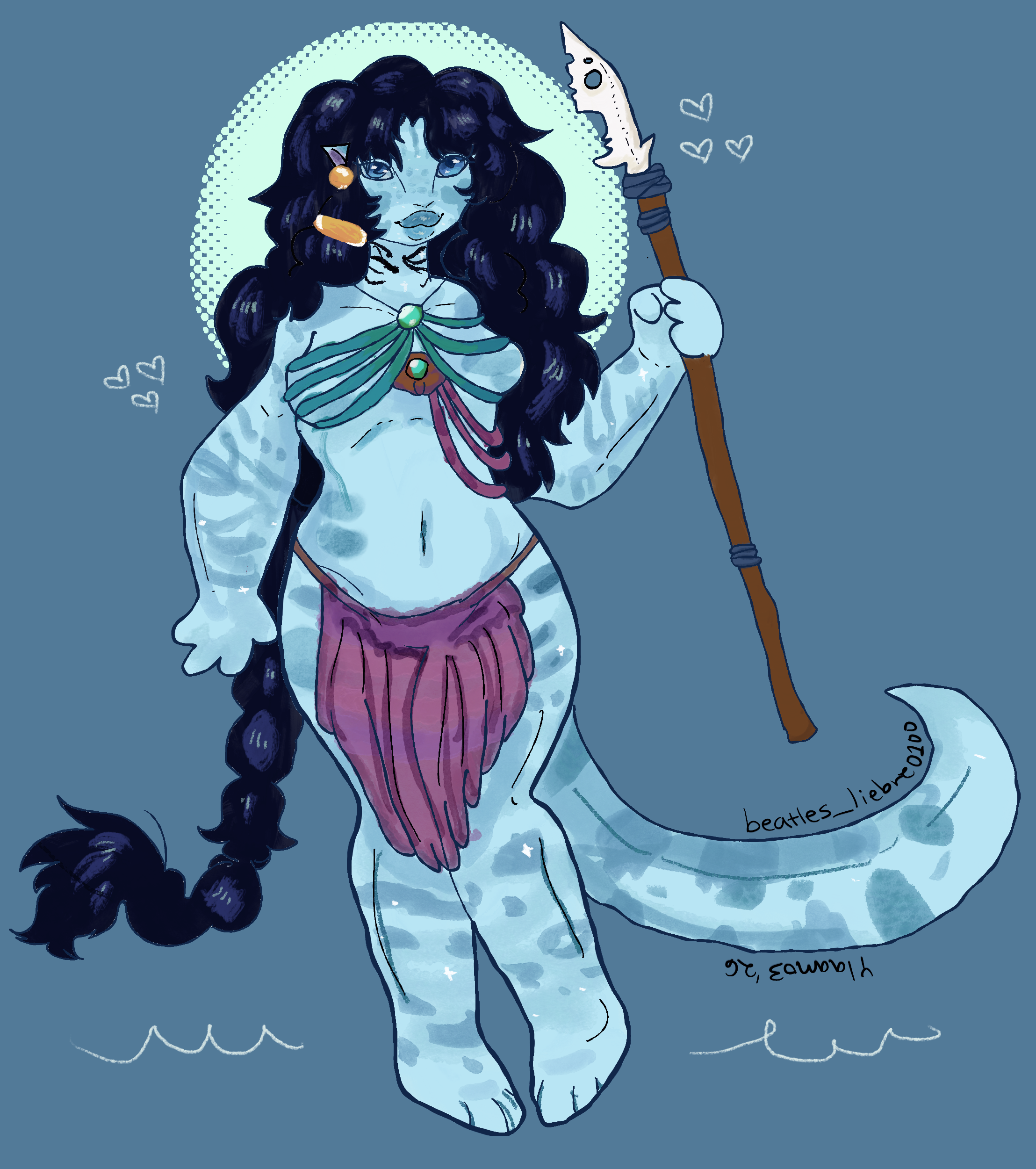 free navi oc digital art